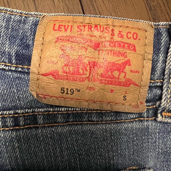 Levi's Juniors Women’s Y2K Blue Jeans 519 Low Flare 3 Jr S - Picture 2 of 5